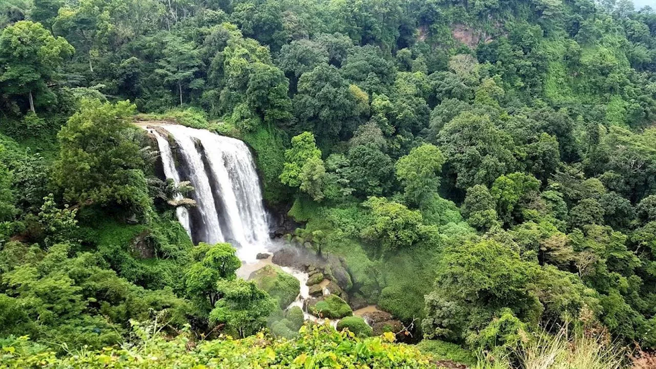 Menikmati Keindahan dan Keheningan Air Terjun Curug Sewu di Kendal