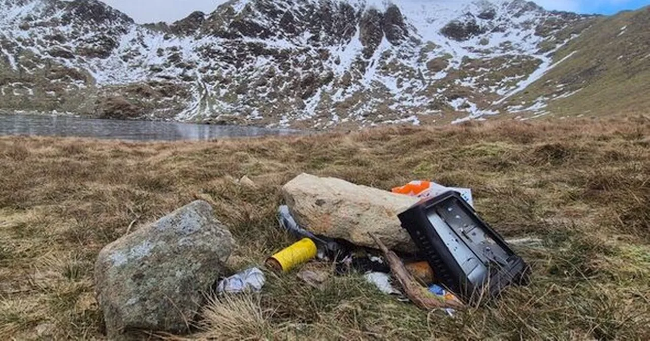 Rubbish Pile Sparks Outrage at Beloved Lake District Beauty Spot