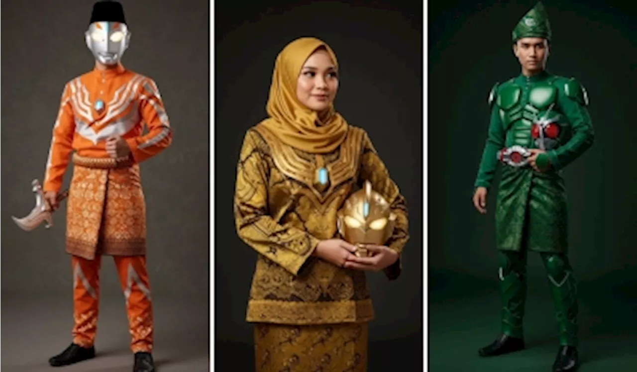 AI-Generated Ultraman Raya Outfits Go Viral, Sparking Debate on Tradition and Modern Fashion