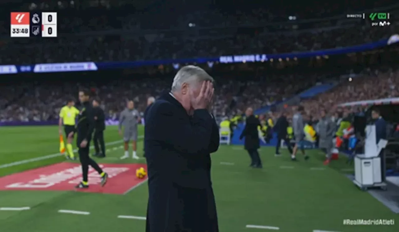 Ancelotti Klaim Real Madrid Layak Menang di Derby Madrid Meski Kontroversi Penalti Warnai Hasil Imbang