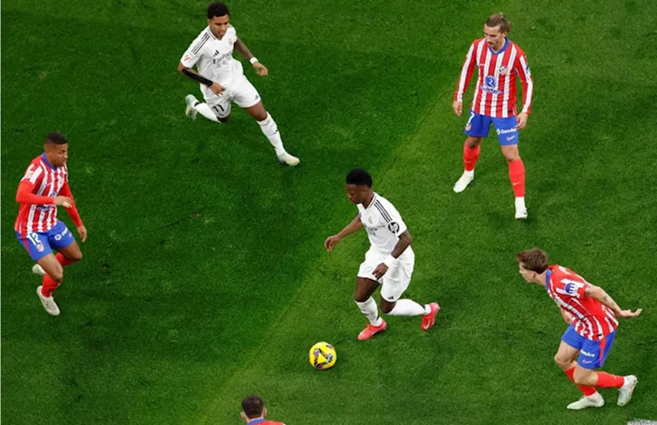 Real Madrid vs Atletico Madrid Real Madrid dan Atletico Madrid Bermain Imbang 1-1