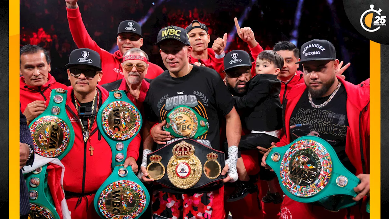 Benavidez le pide al Canelo Álvarez la oportunidad: '¡Démosle a los fanáticos lo que merecen!'