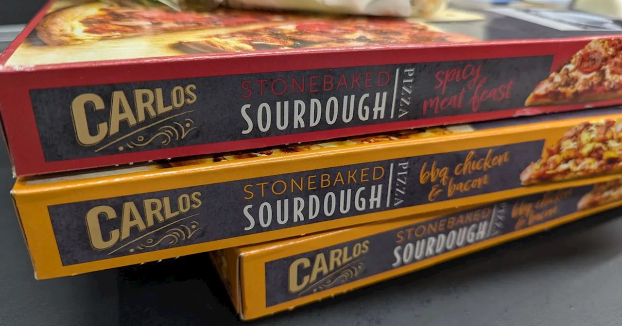 We tried Aldi's new £1.99 stonebaked sourdough pizzas and one thing surprised us