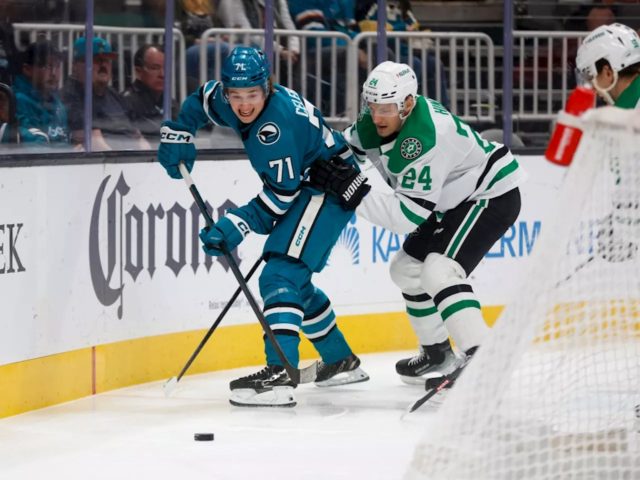 Sharks Sink to 8-3 Loss Against Stars