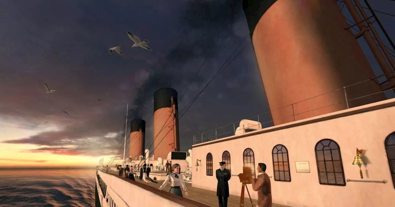 Step inside the Titanic in this incredible new VR experience