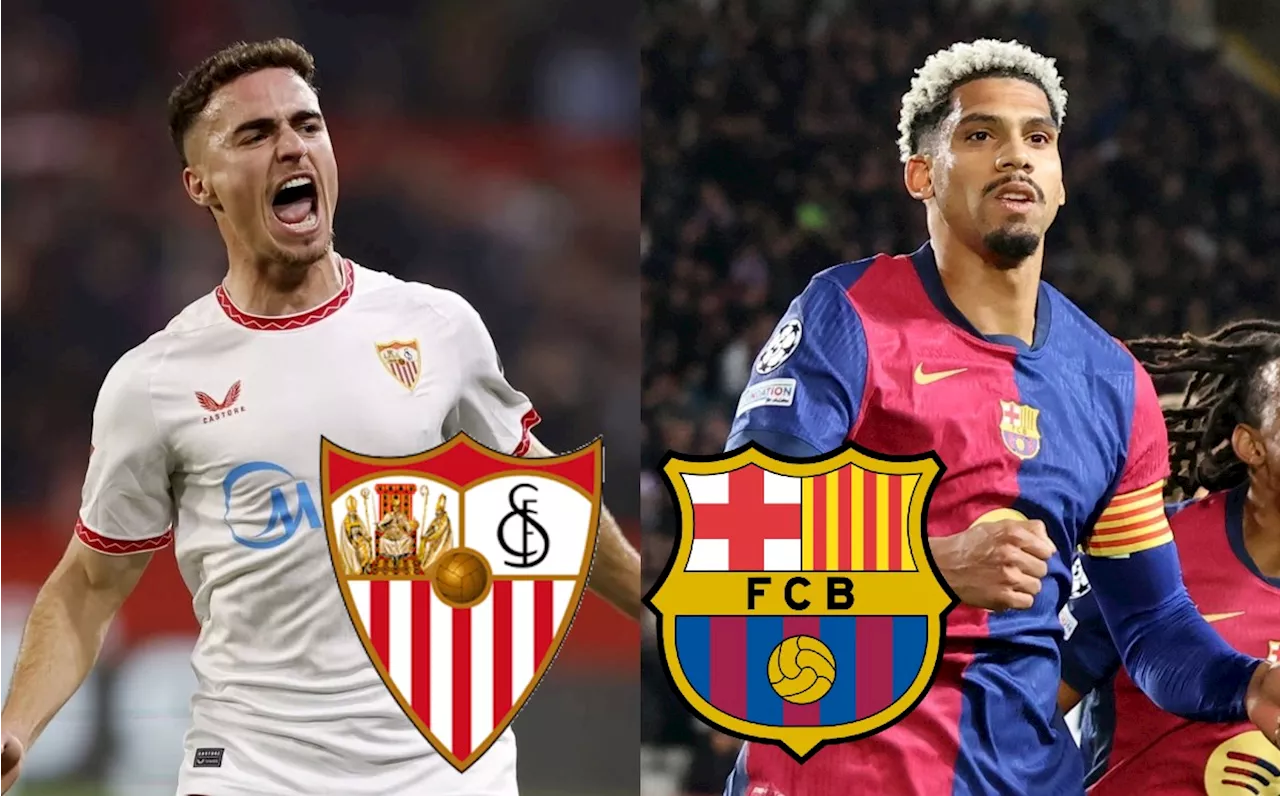 Sevilla vs Barcelona: ¿Dónde y a qué hora VER partido HOY de la Liga de España 2025?