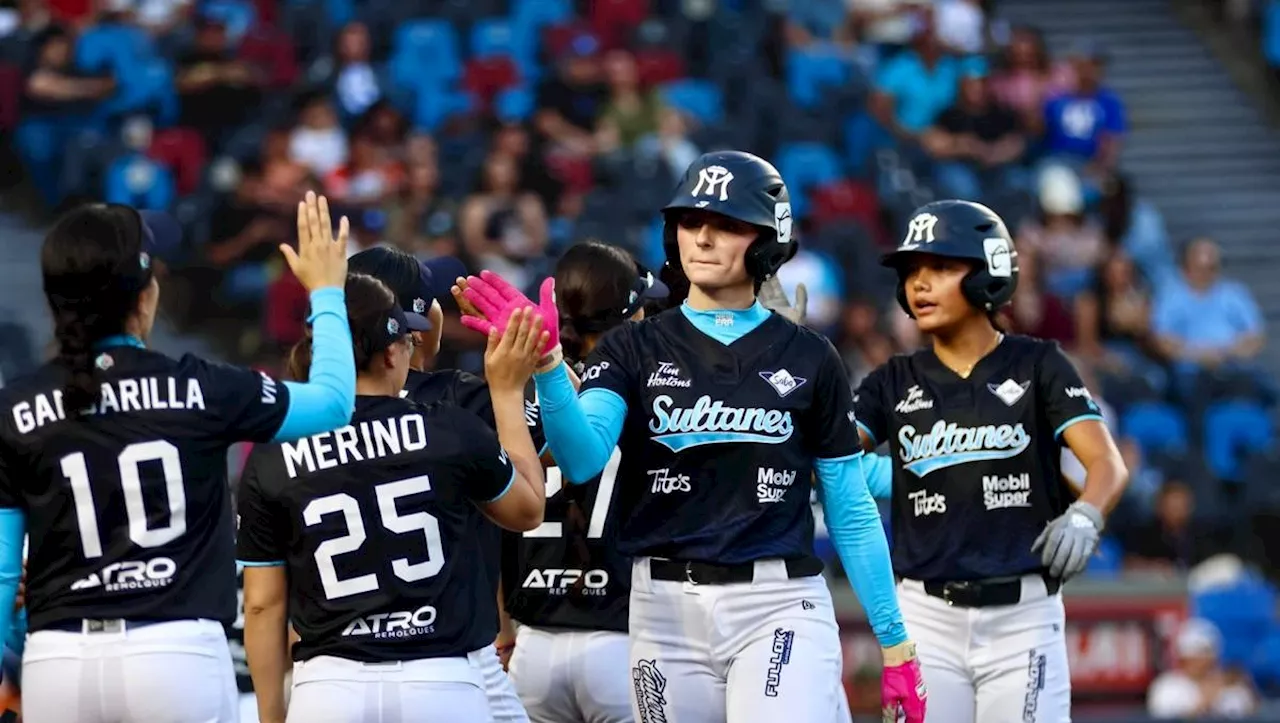 Sultanes Femenil se impone en doble juego ante Naranjeros Softbol Femenil