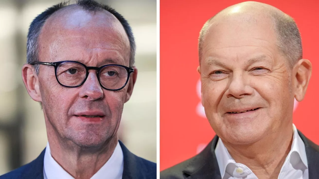 Scholz gegen Merz: Duell heute live im TV und Stream