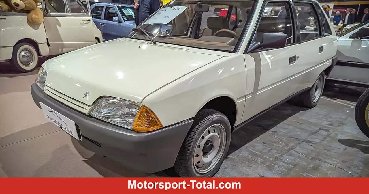 Quasi-Neuwagen aus Frankreich: Citroën AX aus dem Jahr 1988 auf der Retromobile 2025