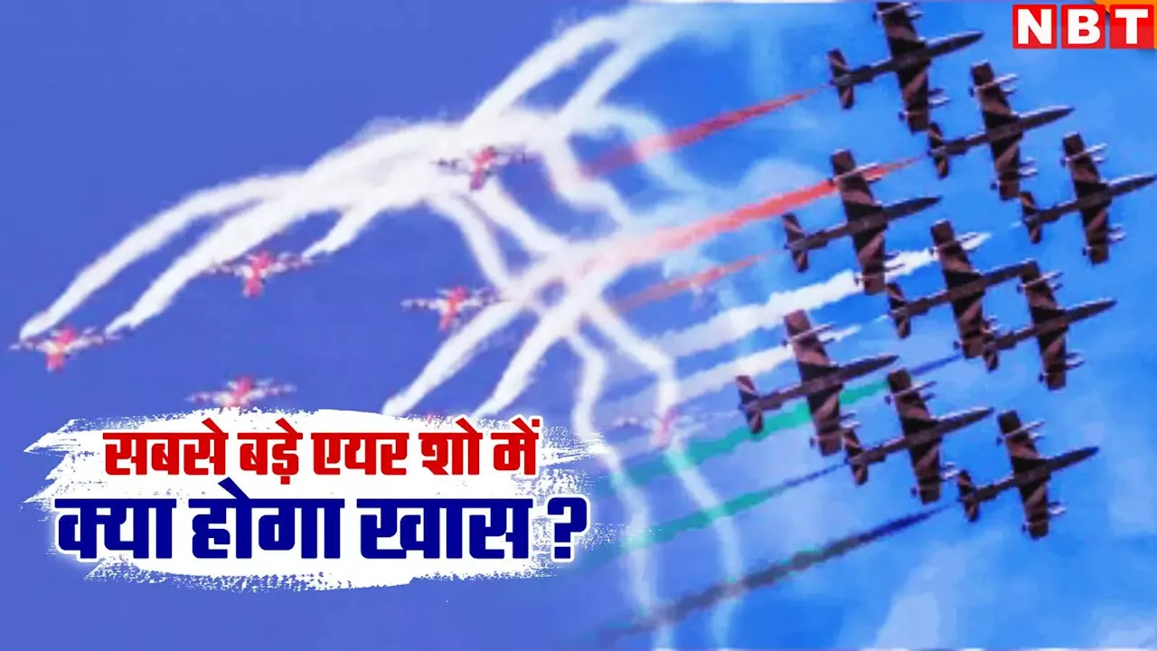 एयरफोर्स की 13 फॉर्मेशन... कल बेंगलुरु में शुरू हो रहा एशिया का सबसे बड़ा एयरो शो