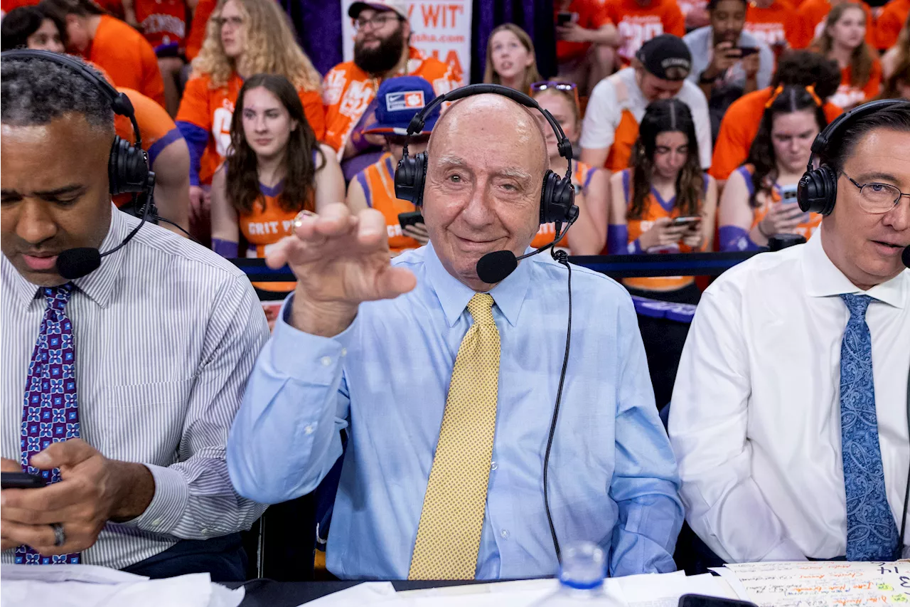 Dick Vitale Gets Tearful Welcome From Clemson Crowd