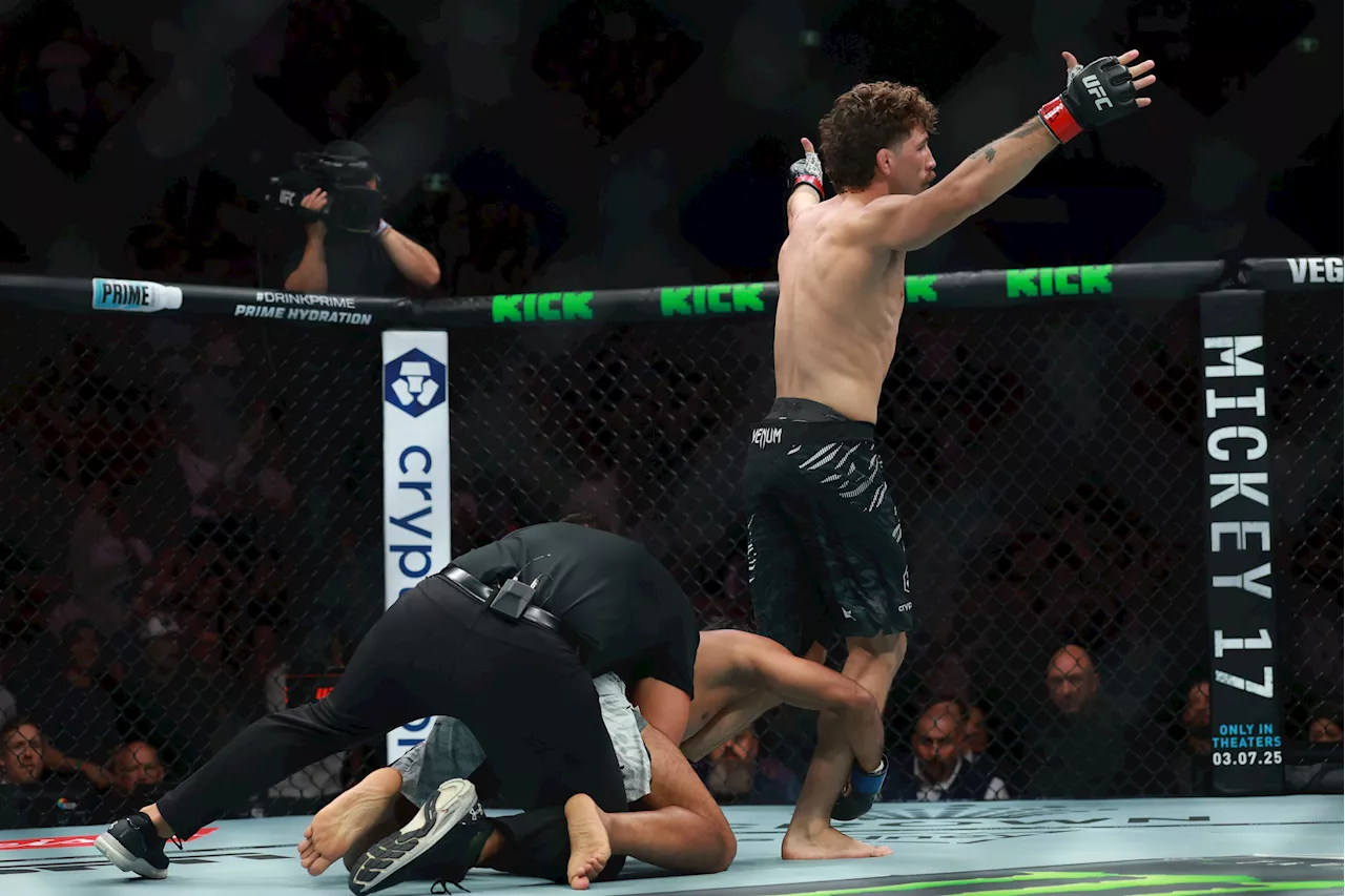 Quillan Salkilld Delivers Dazzling Debut Knockout at UFC 312