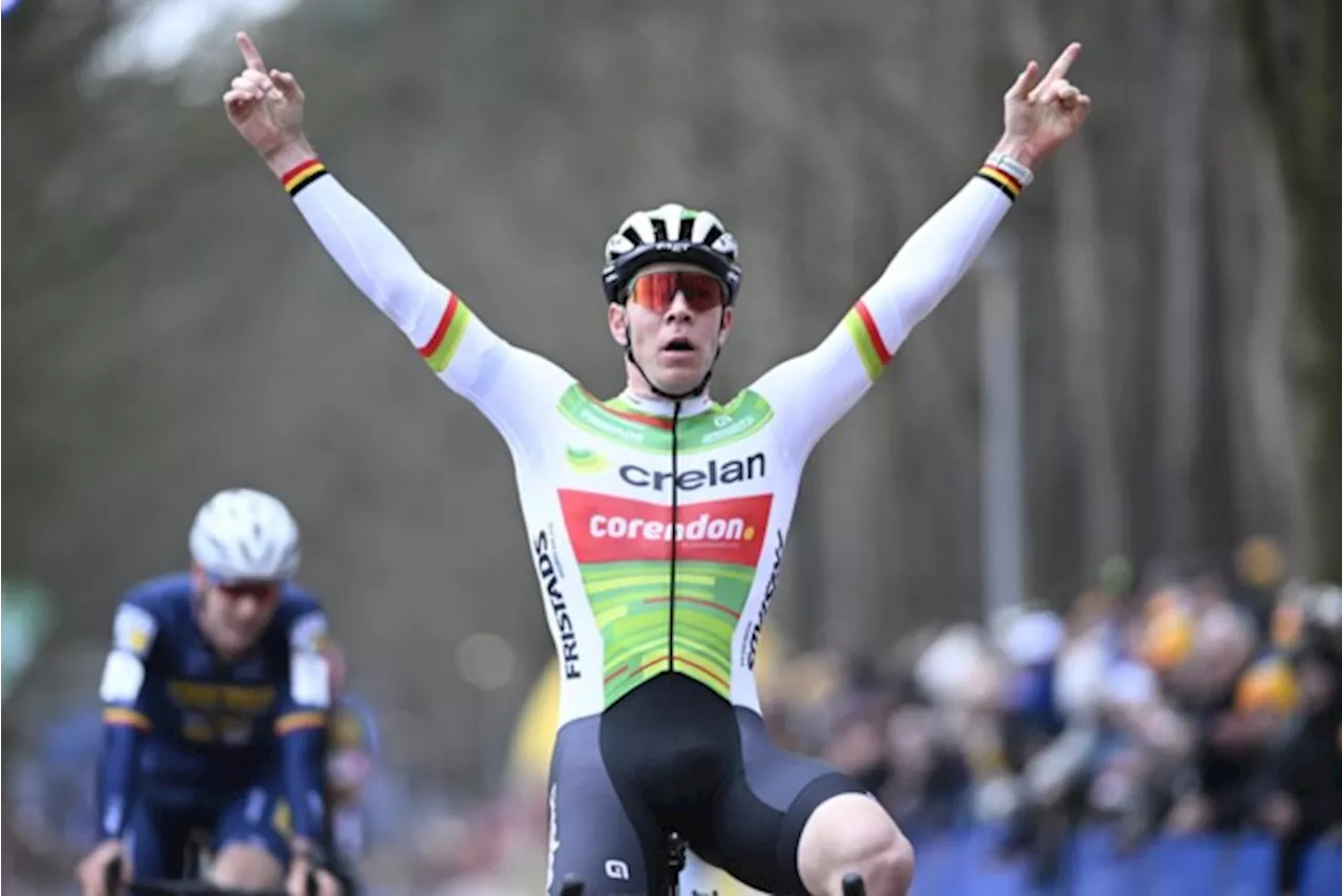 “De perfecte cross? Als je wint, is dat misschien wel zo”: Laurens Sweeck boekt in Lille zevende zege van het