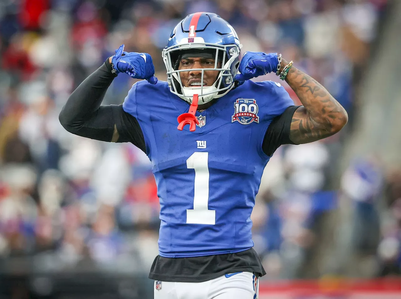 At Super Bowl, Giants' Malik Nabers is campaigning for champion QB: ‘People know,’ he says