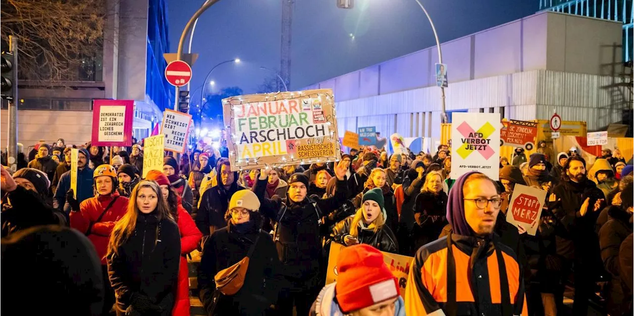 Auch am Sonntag zahlreiche Demos gegen rechts