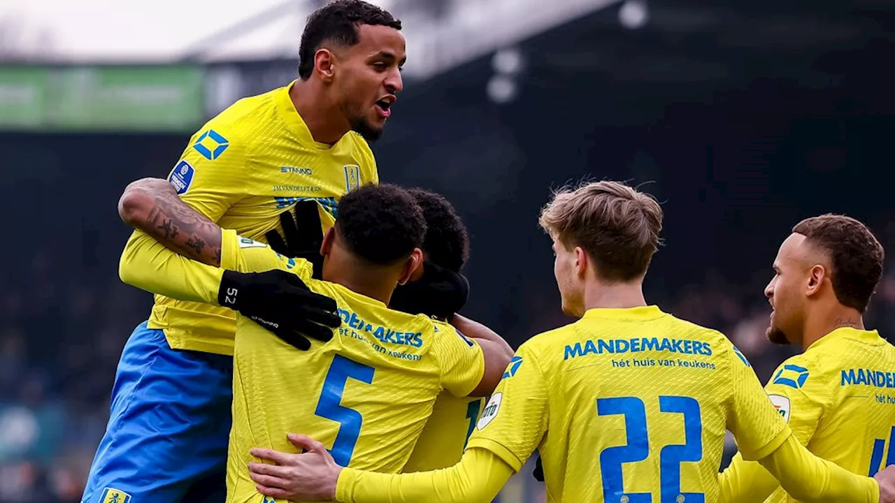 RKC Waalwijk wint voor derde keer op rij in de Eredivisie