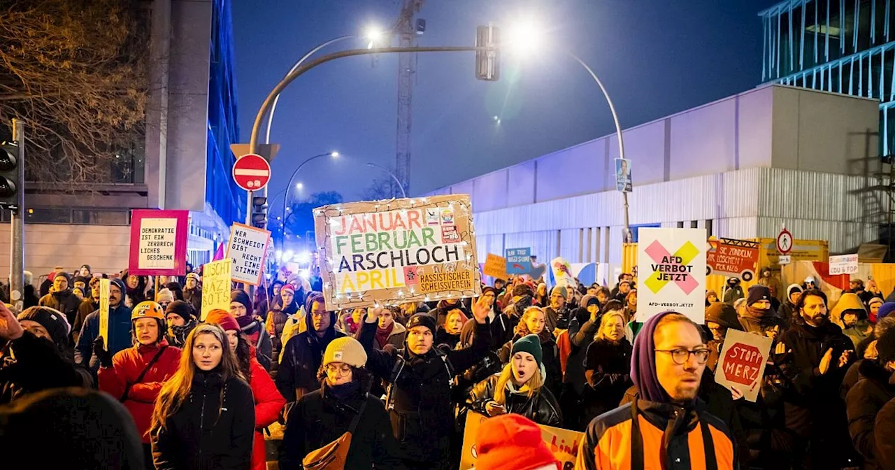 Auch am Sonntag zahlreiche Demos gegen rechts