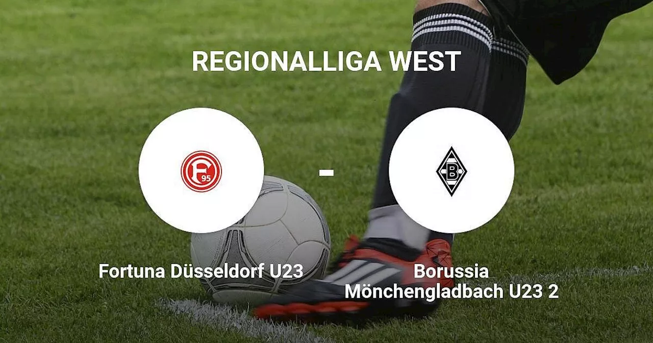 Fortuna Düsseldorf U23 gegen Borussia Mönchengladbach U23 0:1