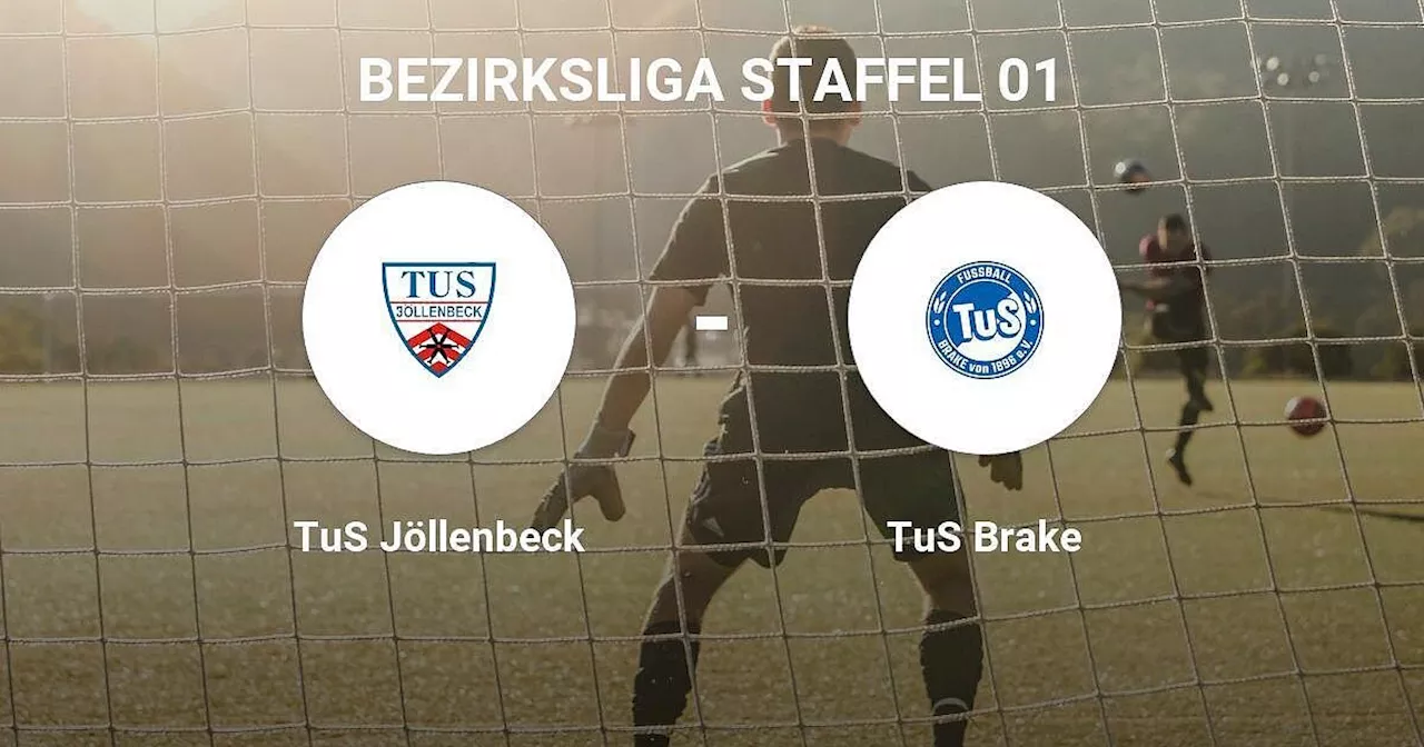 TuS Brake besiegt TuS Jöllenbeck knapp in der Bezirksliga