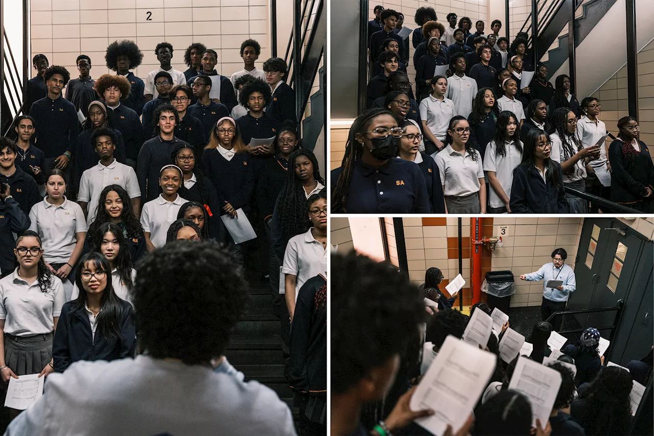  NYC charter school is so crammed that choir practices in stairwell, students in broom closets