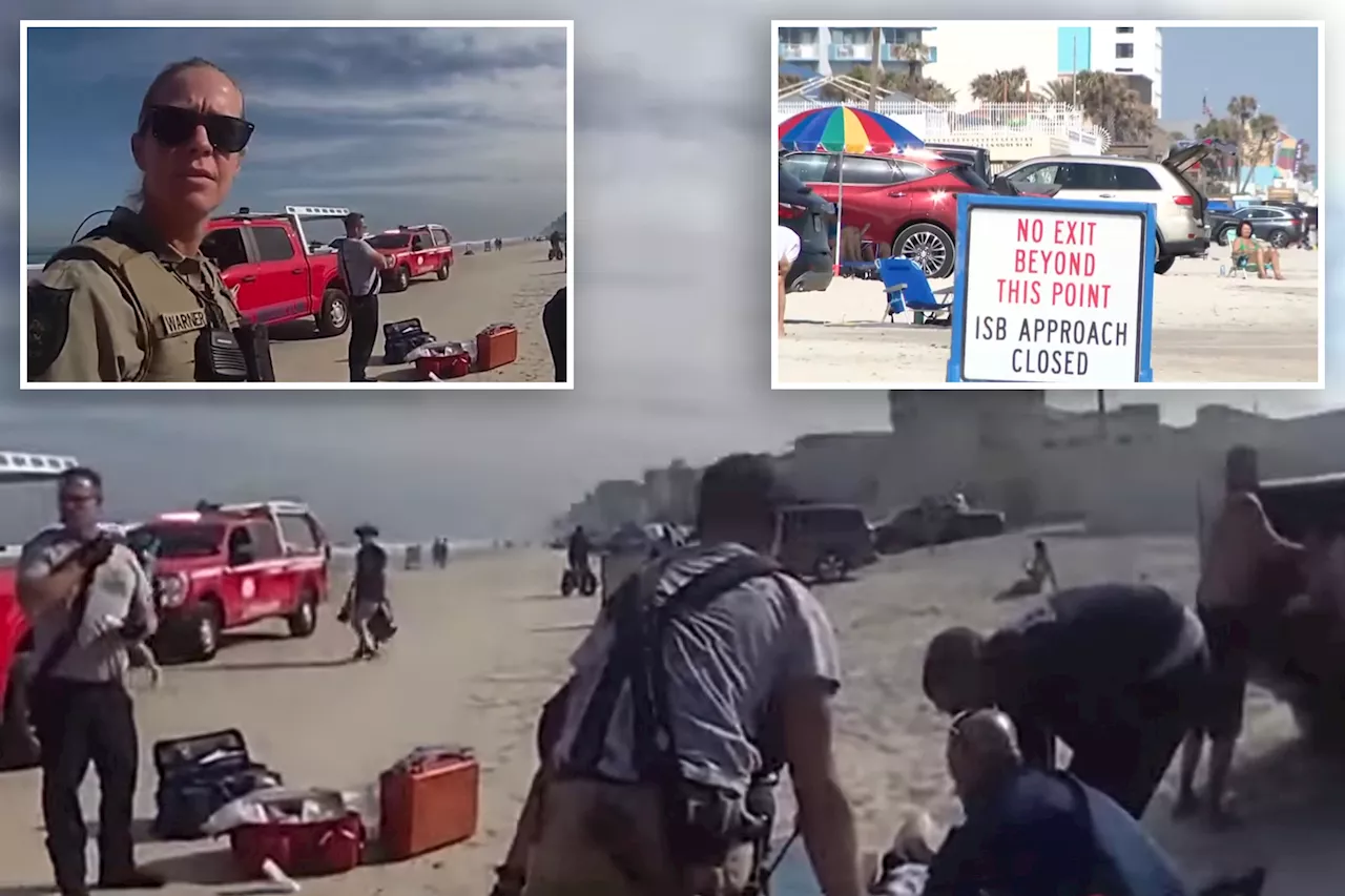 Pickup Truck Runs Over Sunbather's Head in Florida Beach Accident