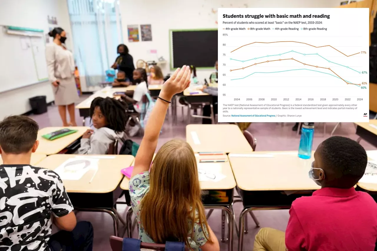 US Kids Continue to Lag in Reading and Math Despite Pandemic's End