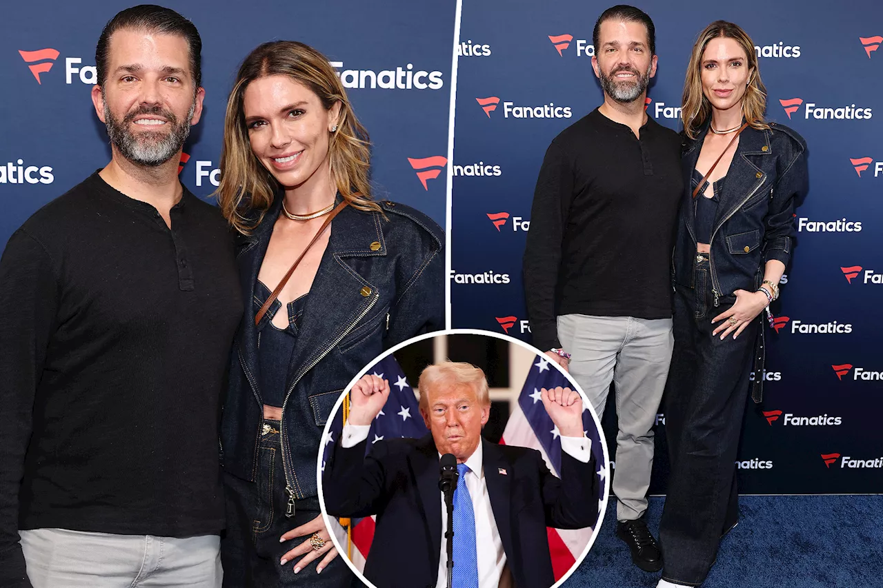 Donald Trump Jr., girlfriend Bettina Anderson enjoy date at pre-Super Bowl party ahead of POTUS attending big game