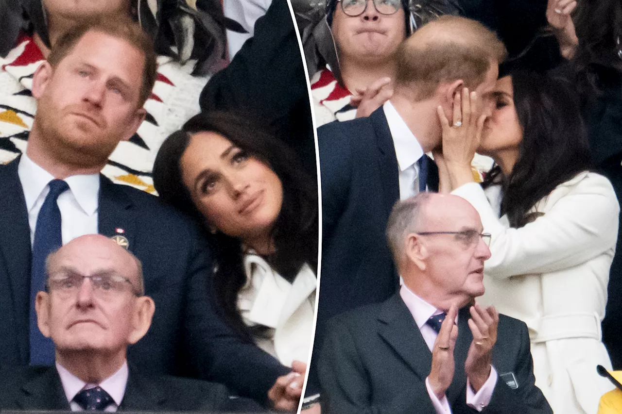 Meghan Markle and Prince Harry share passionate kiss during Invictus Games 2025