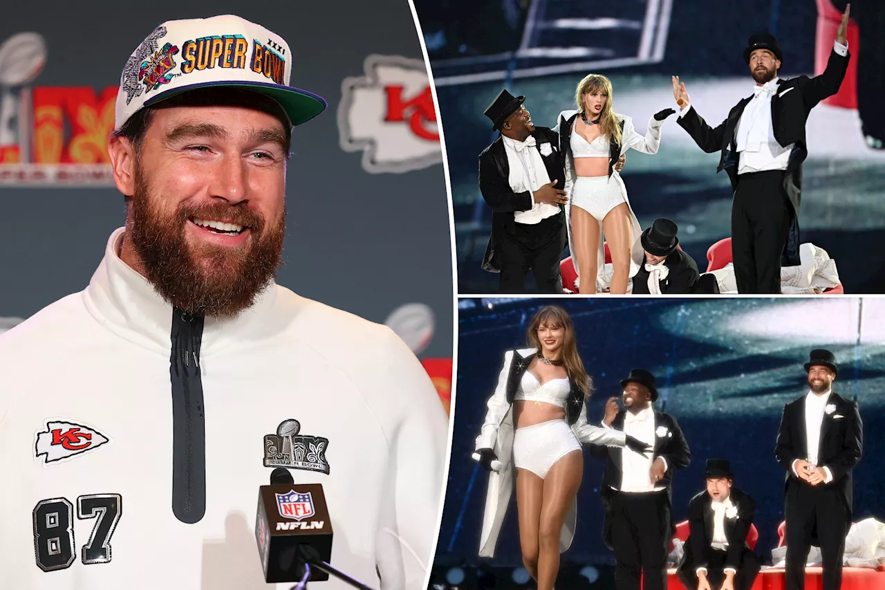 Travis Kelce 'felt like an ant' during surprise appearance with Taylor Swift at London Eras Tour show