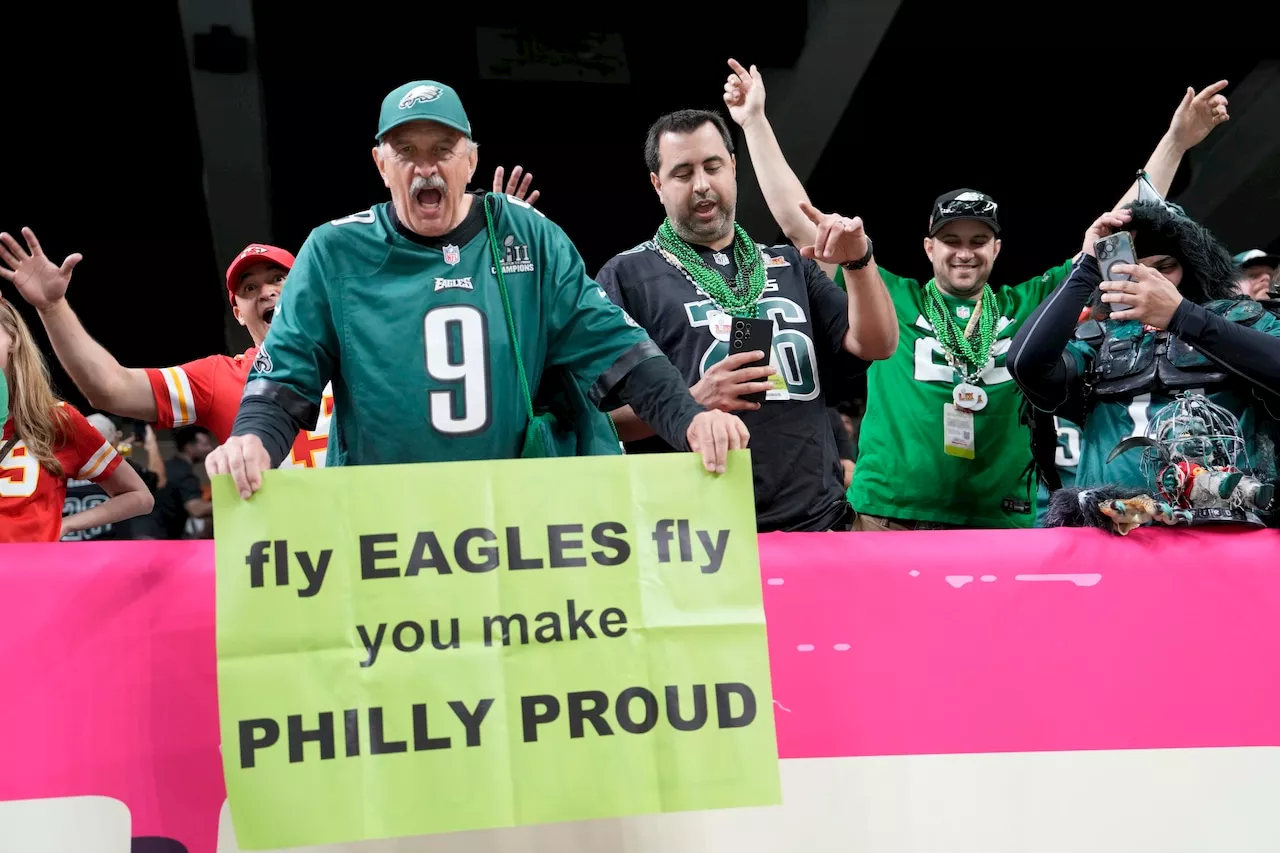 Philadelphia Eagles Fans Create a Home-Field Advantage at Super Bowl 59