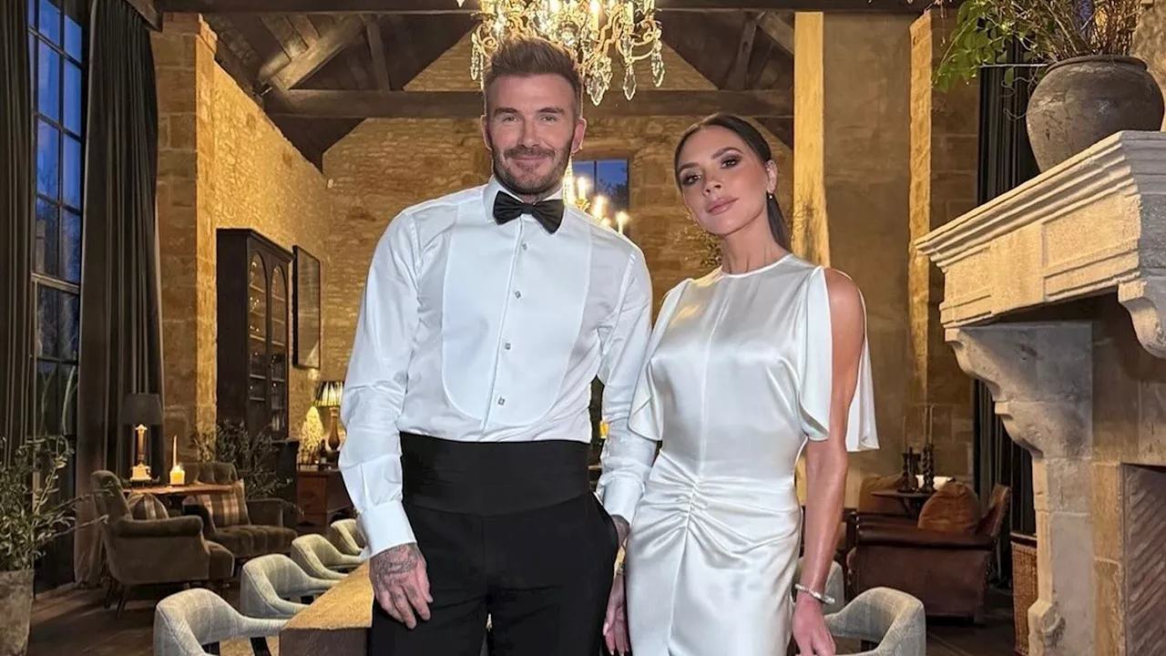 Victoria und David Beckham brillieren bei königlichem Dinner