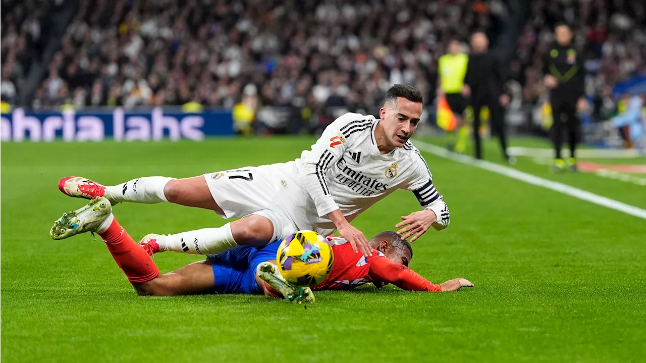 Lucas Vázquez sufre una lesión muscular y Ancelotti tendrá otro rompecabezas defensivo ante el Manchester City