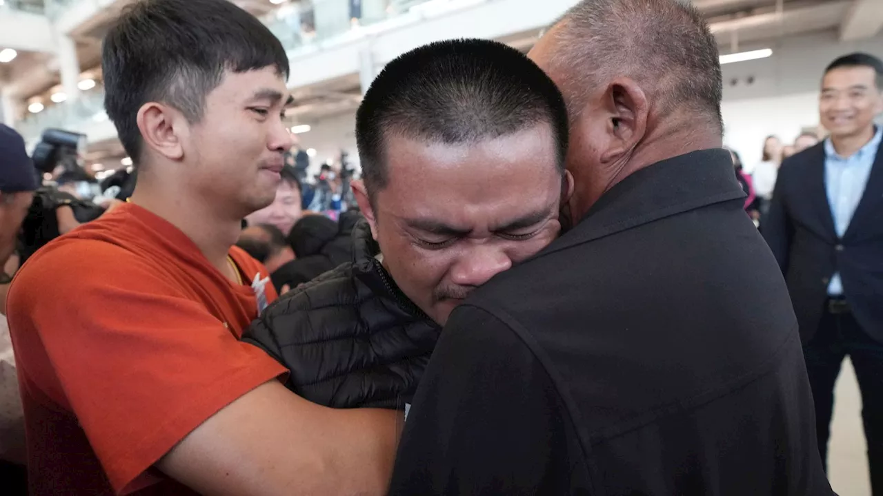 Five Thai Hostages Released From Gaza After 15 Months