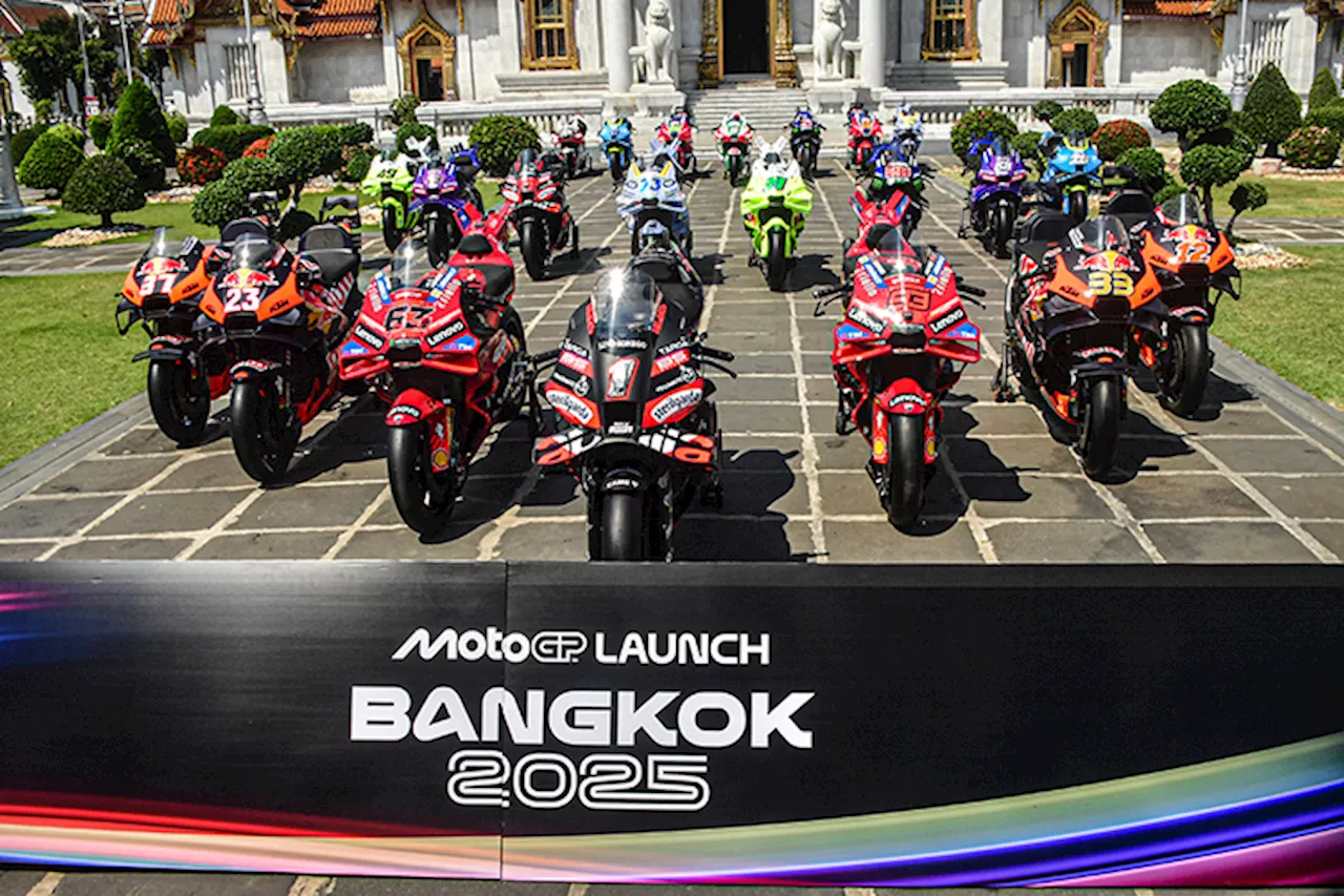 MotoGP-Launch 2025 in Bangkok: Erste Fotos vom Event