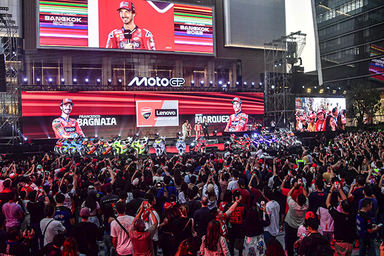 MotoGP-Saison 2025 startet mit Fan-Event in Bangkok