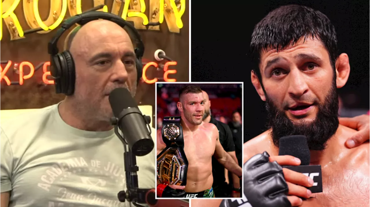 Joe Rogan predicts what will happen when Khamzat Chimaev fights Dricus du Plessis for UFC title