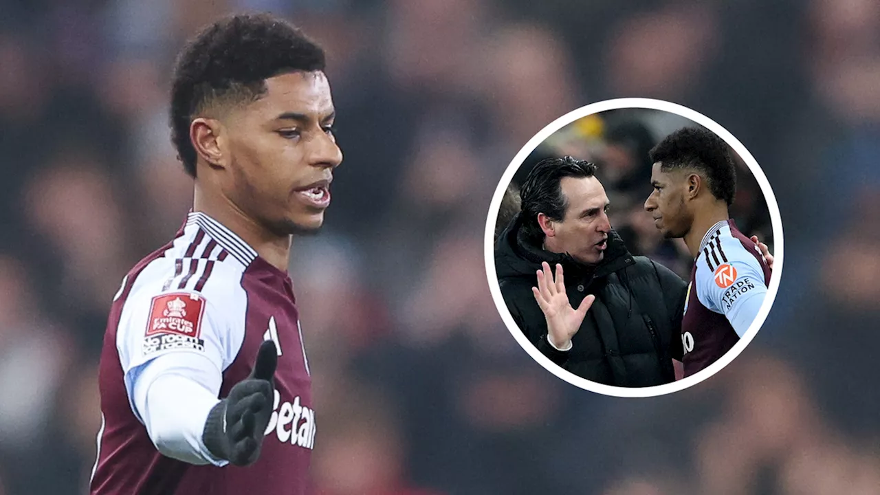 Rashford Delights Villa Fans with Sparkly Debut