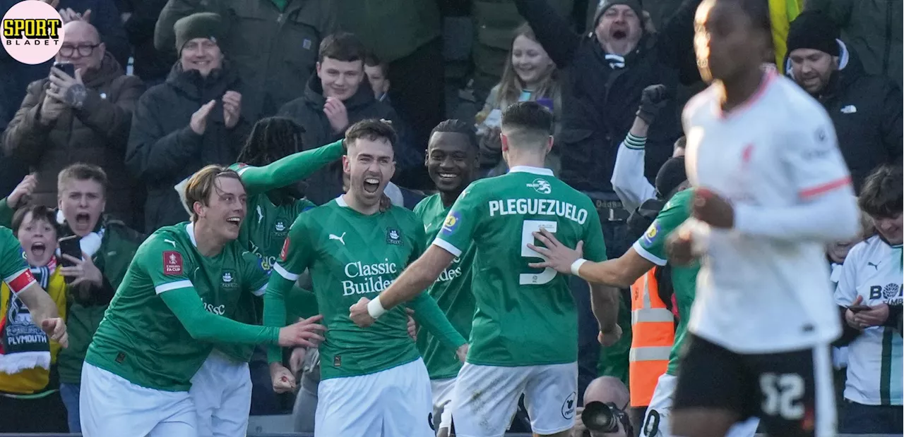 Plymouth Argyle skrällde och slog ut Liverpool i FA-cupen
