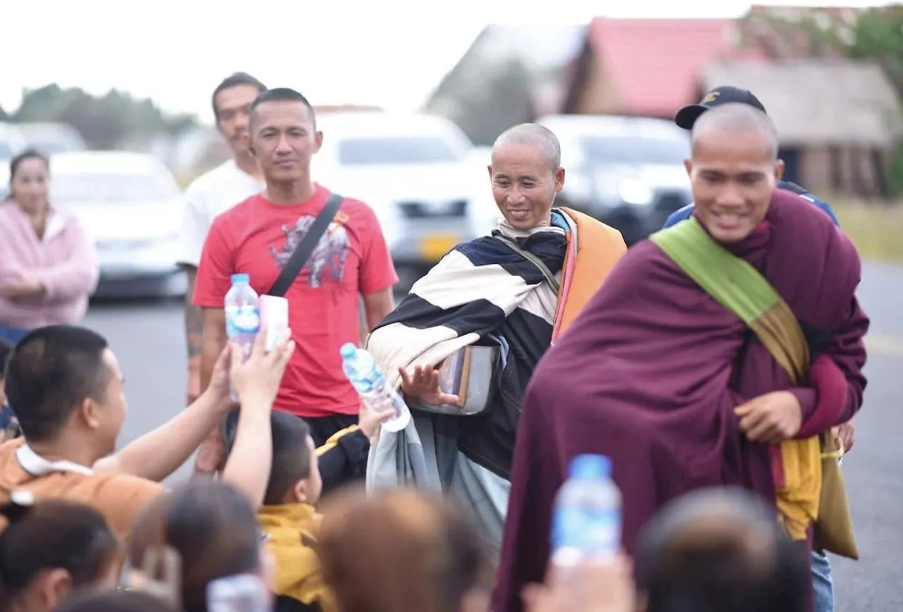 Buddhist Monk's Barefoot Pilgrimage Across Asia Captivates Millions