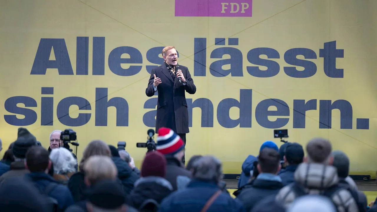 FDP hofft auf letzten Schwung vor der Wahl