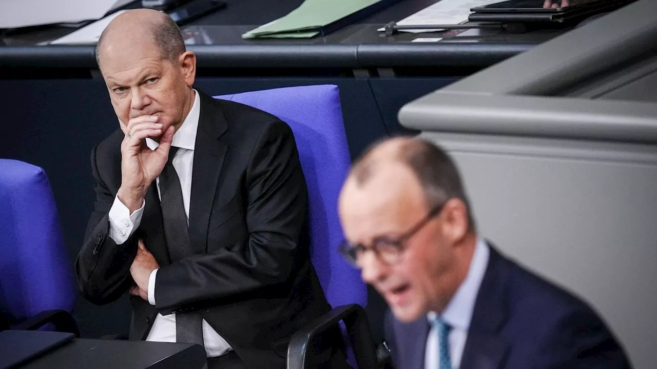 TV-Duell im Liveblog: Olaf Scholz und Friedrich Merz im Schlagabtausch