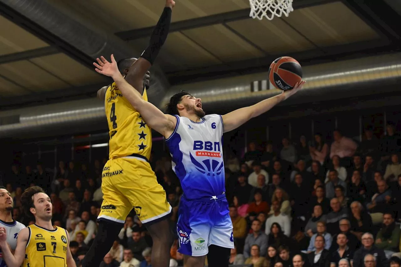 Basket-ball (Nationale 2) : Le BB Marmande n’a pas tenu la distance à Montaigu