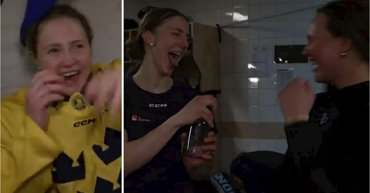 Damkronorna säkrar OS-biljett med 5-0-seger mot Danmark