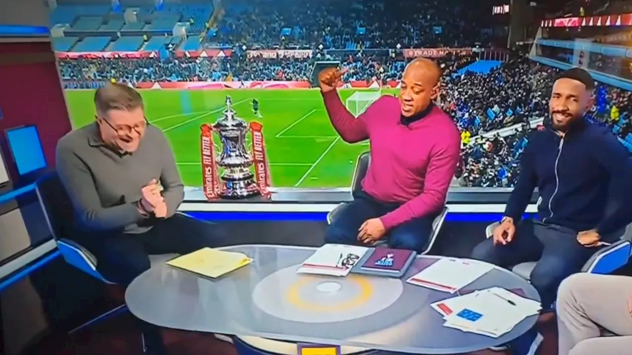 Dion Dublin has BBC studio in stitches with seven-word comment about abusive fan...