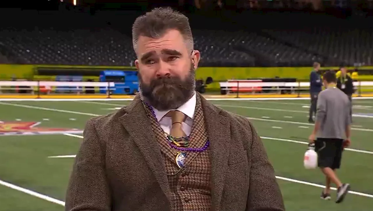 – Jason Kelce fights back tears during ESPN tribute to victims of New Orleans terror attac...