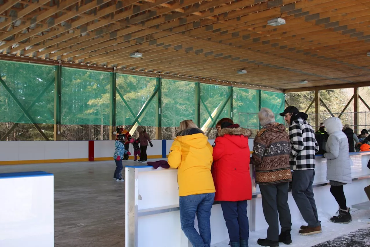 Neebing Unveils New Rink with Family Skate Day