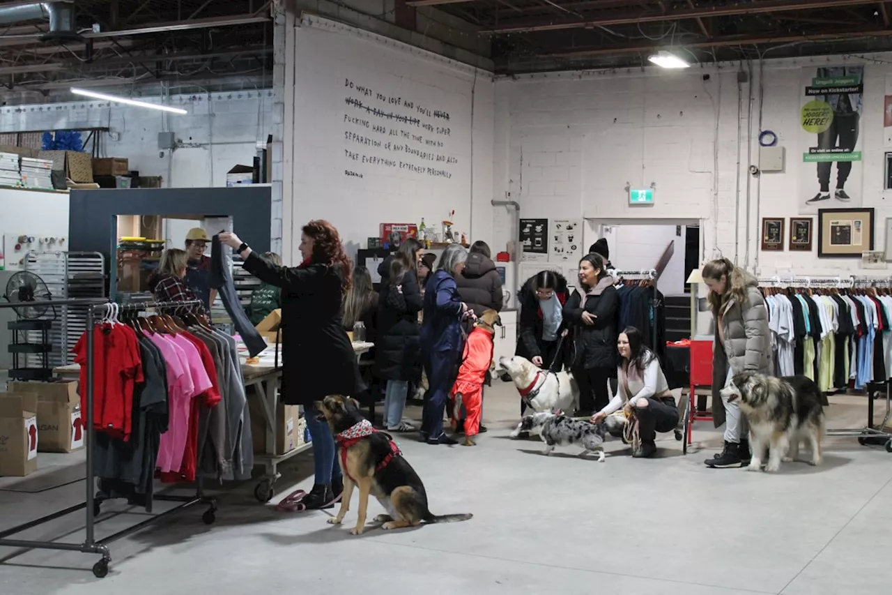 Thunder Bay Pups Celebrate Valentine's Day in Photoshoot Fundraiser