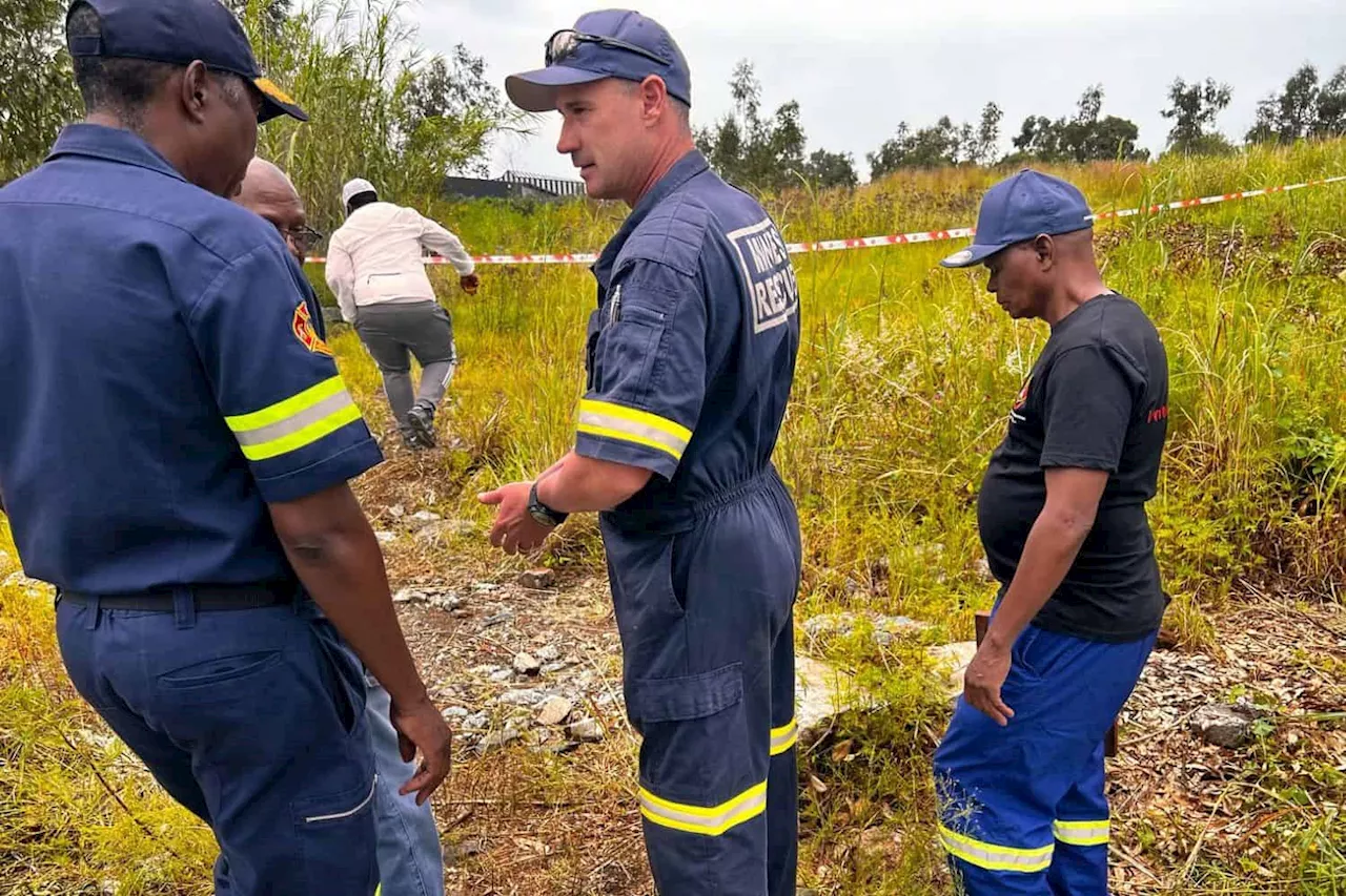 Trapped illegal miners crying for help at Roodepoort mine shaft, rescue efforts ongoing