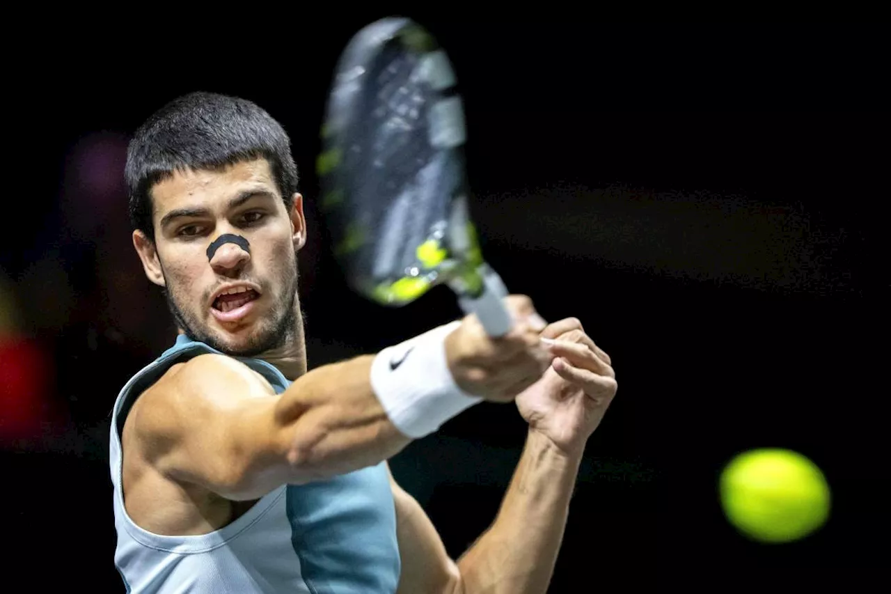 Alcaraz marches into Rotterdam final