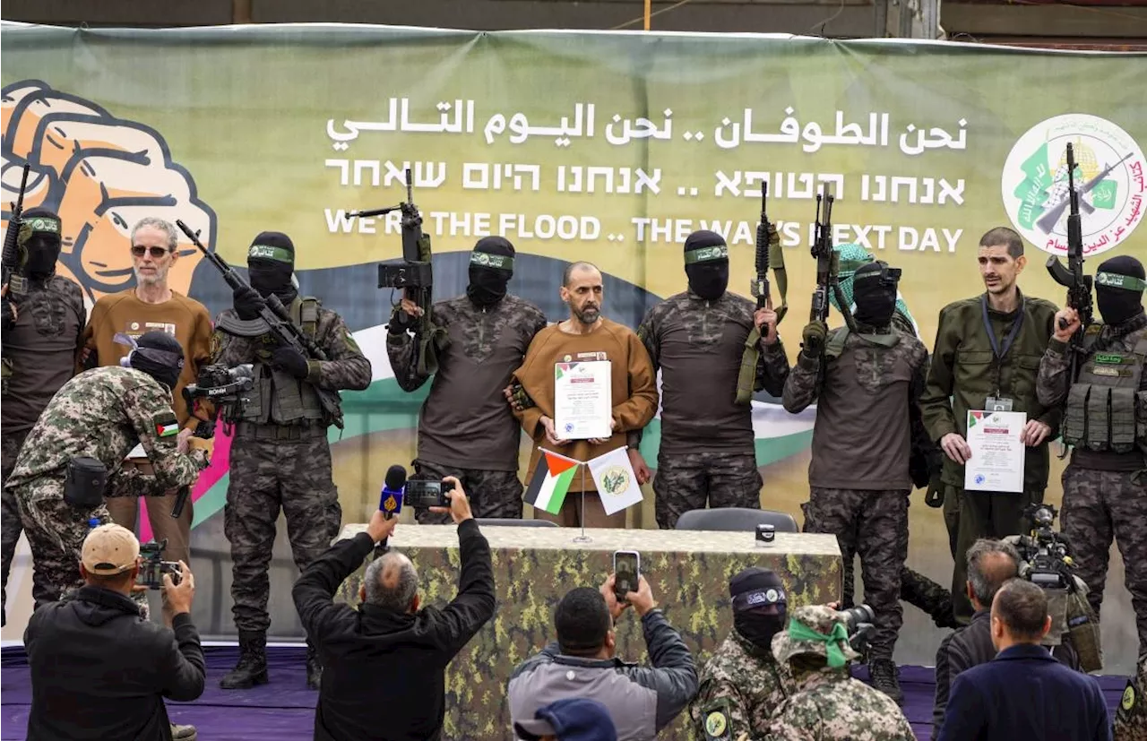 Hamas Releases Emaciated Israeli Hostages as Israel Frees Palestinian Prisoners